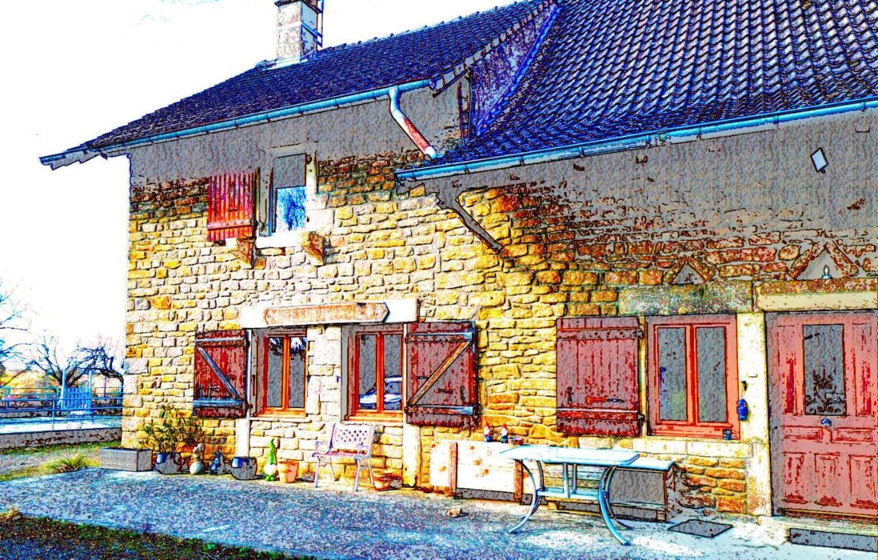 Bed and Breakfast Domaine De L'Esperance, Chambre Rose à Bersaillin Extérieur photo